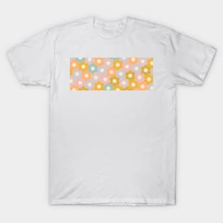 Vintage Modern Hexagons T-Shirt